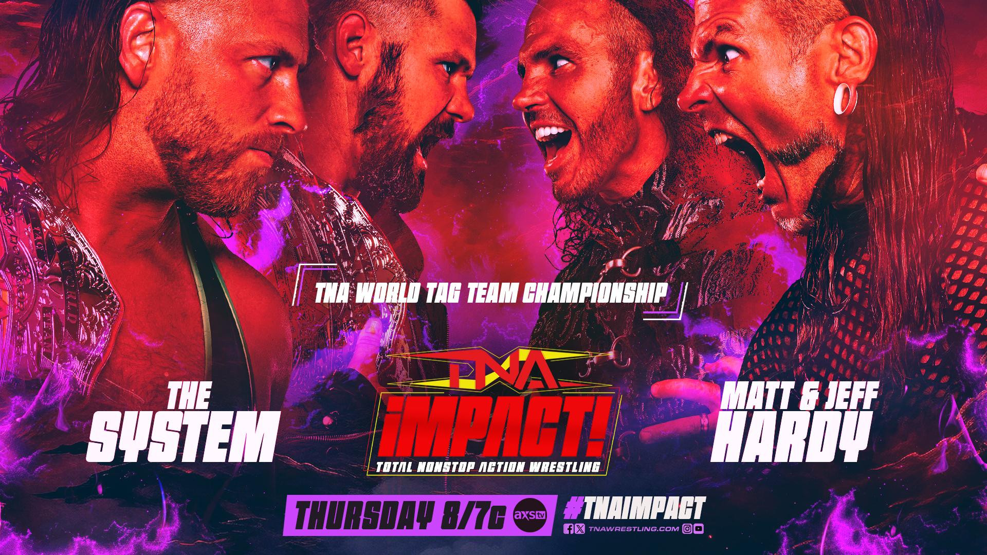 TNA iMPACT! Preview, Start Time, How To Watch (7/18) Hardy Boys vs