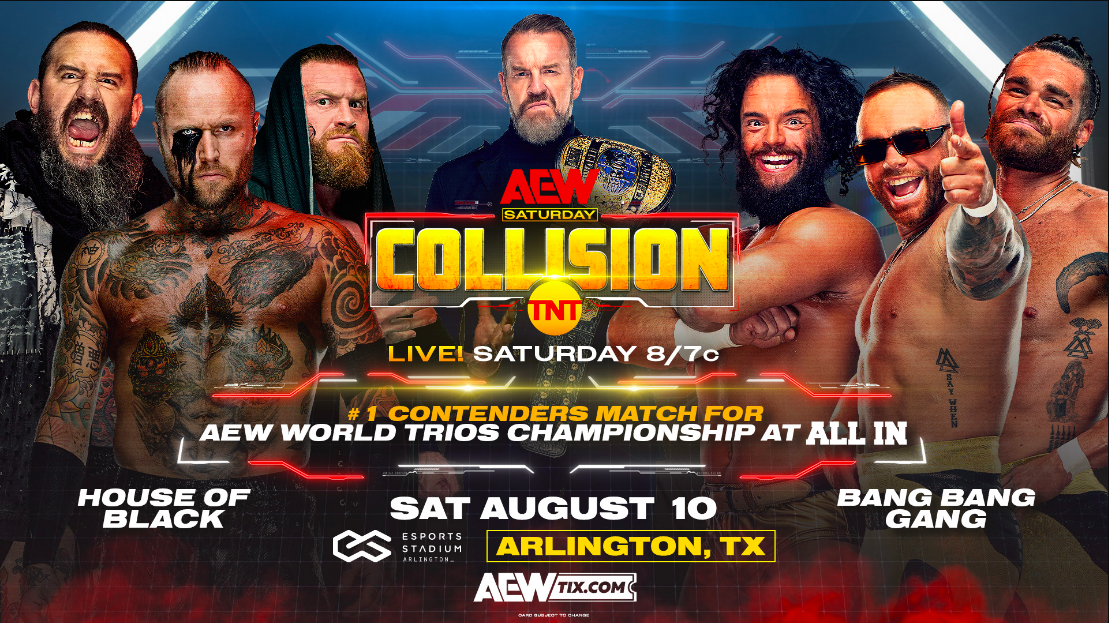 AEW Collision (8/10/2024) AEW Trios Titles Contenders Match, Swerve