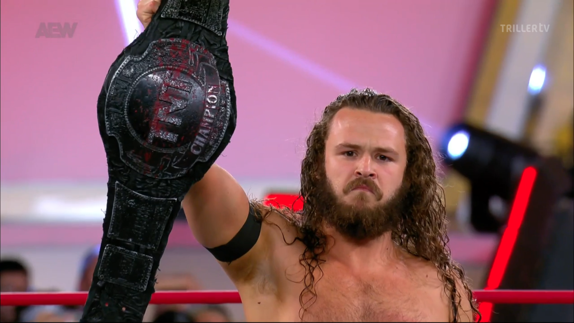 Jack Perry Unveils New AEW TNT Title On 8 17 AEW Collision Fightful News