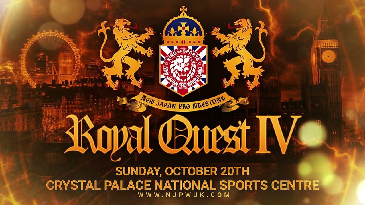 NJPW Royal Quest IV will take place on 10/20/24 in London, England