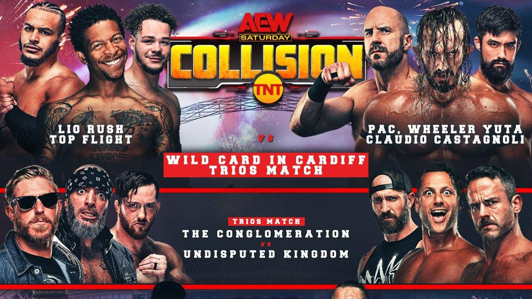 AEW Collision Preview, Start Time, How To Watch (8/24) London Ladders