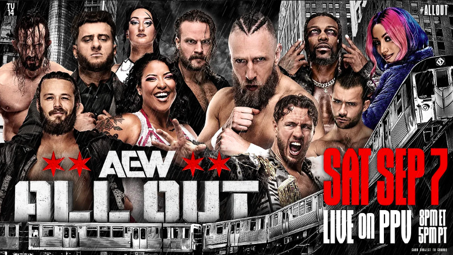 AEW All Out (9/7/2024) Results Lights Out Steel Cage Match, Bryan