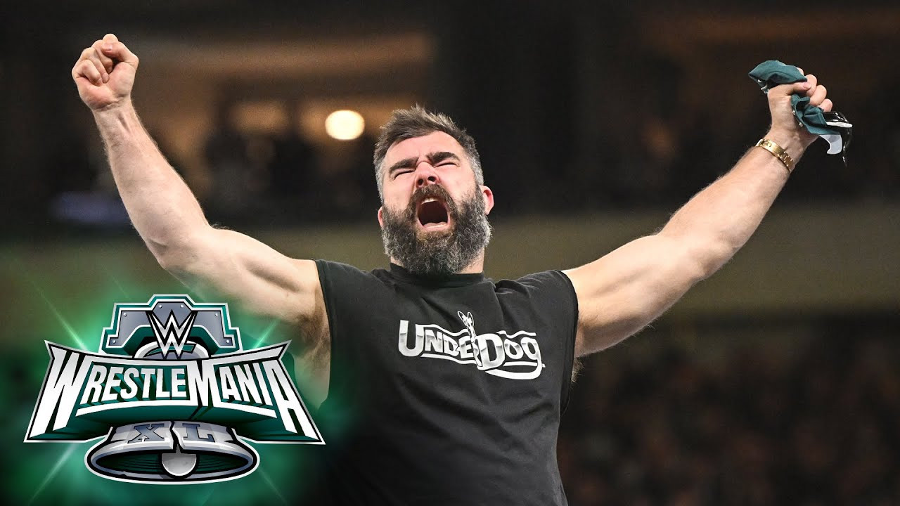 Jason Kelce Reflects On WWE WrestleMania XL Experience | Fightful News