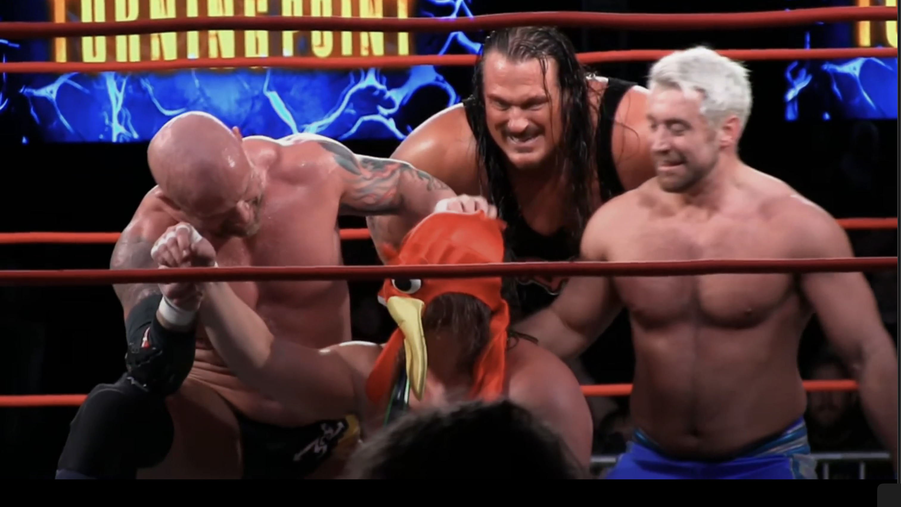 Brian Myers Stuffed In Turkey Suit At TNA Turning Point Fightful News