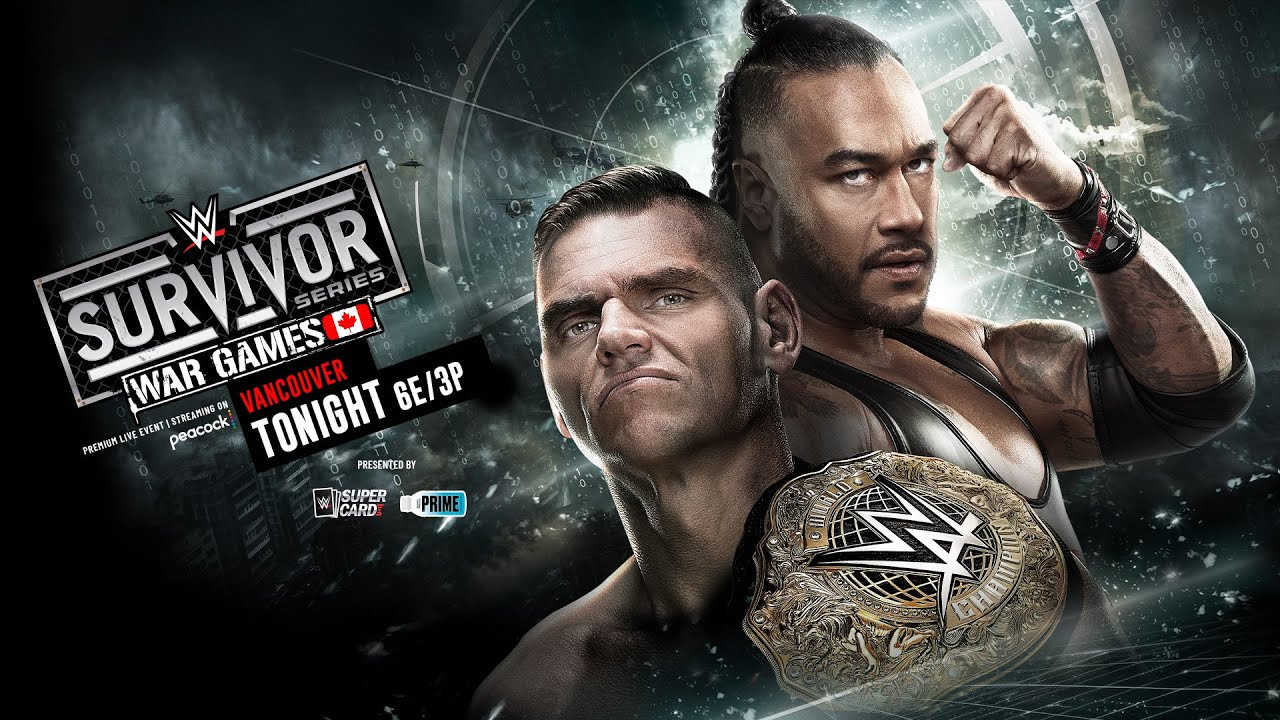 WWE Survivor Series 2024 WWE World Heavyweight Title Gunther vs