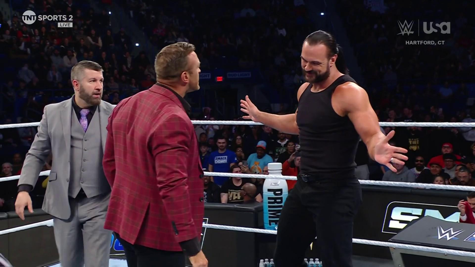 Drew McIntyre Appears On WWE SmackDown Fightful News