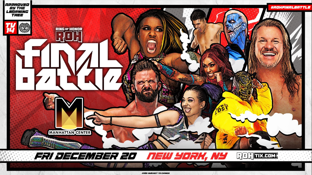 ROH Final Battle (12/20/2024) Results Athena vs. Billie Starkz, Matt