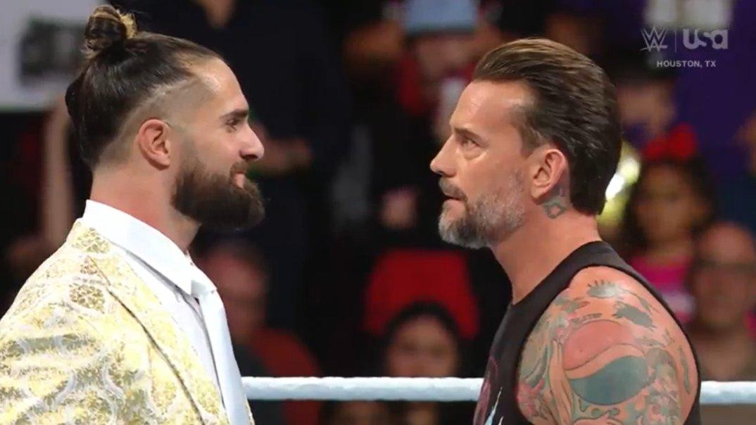 CM Punk And Seth Rollins Reference AEW, Colt Cabana's Podcast, Vince McMahon, And More On WWE Raw | Fightful News