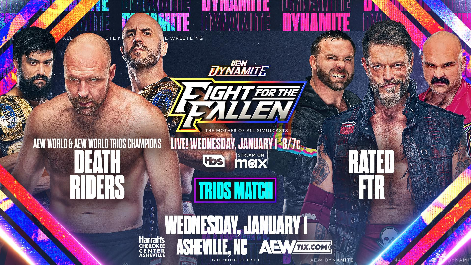 AEW Dynamite Fight For The Fallen Preview, Start Time, How To Watch (1/ ...