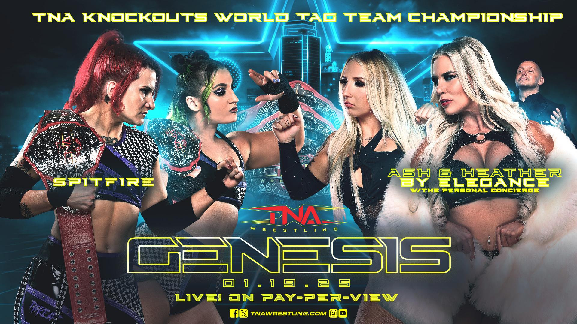 TNA Knockouts World Tag Team Title Match Set For TNA Genesis Fightful