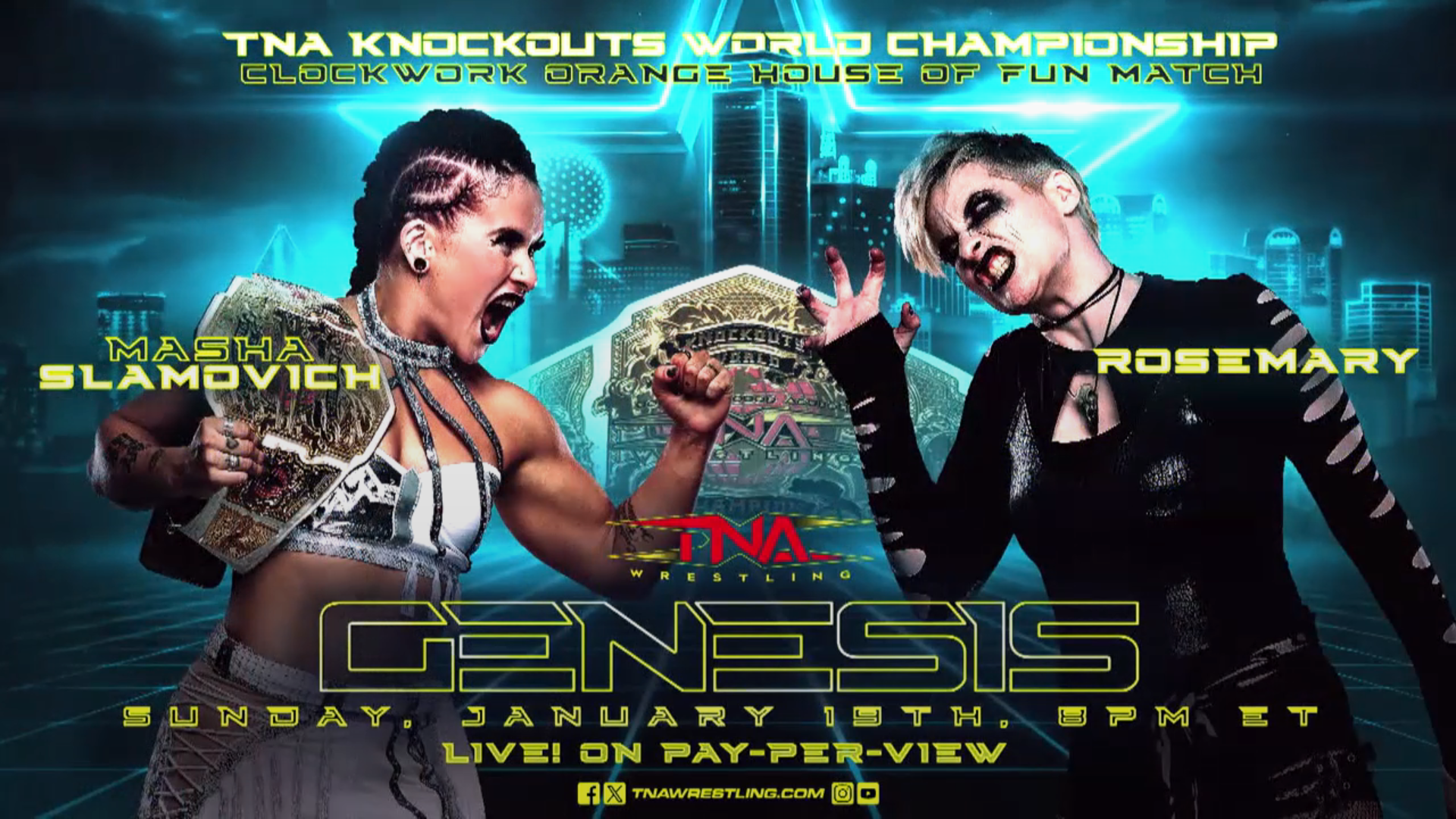 Masha Slamovich To Face Rosemary in Clockwork Orange Match At TNA