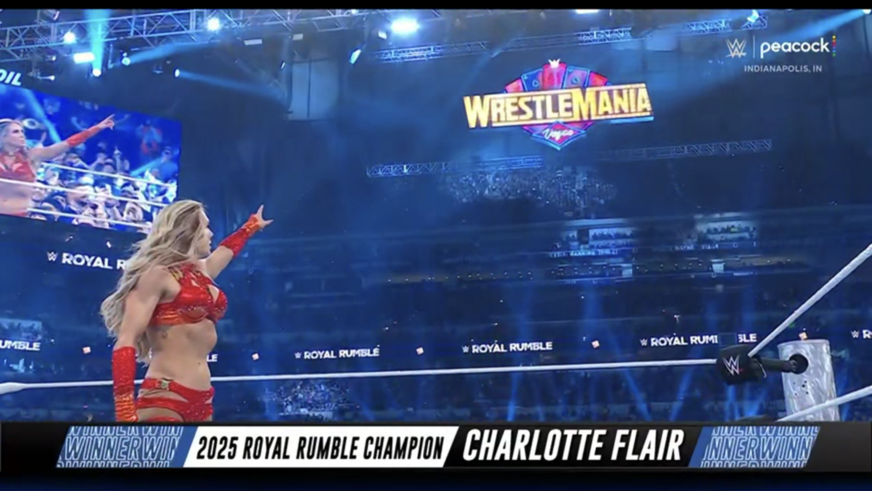 Charlotte Flair Wins 2025 Women's Royal Rumble Match Fightful News