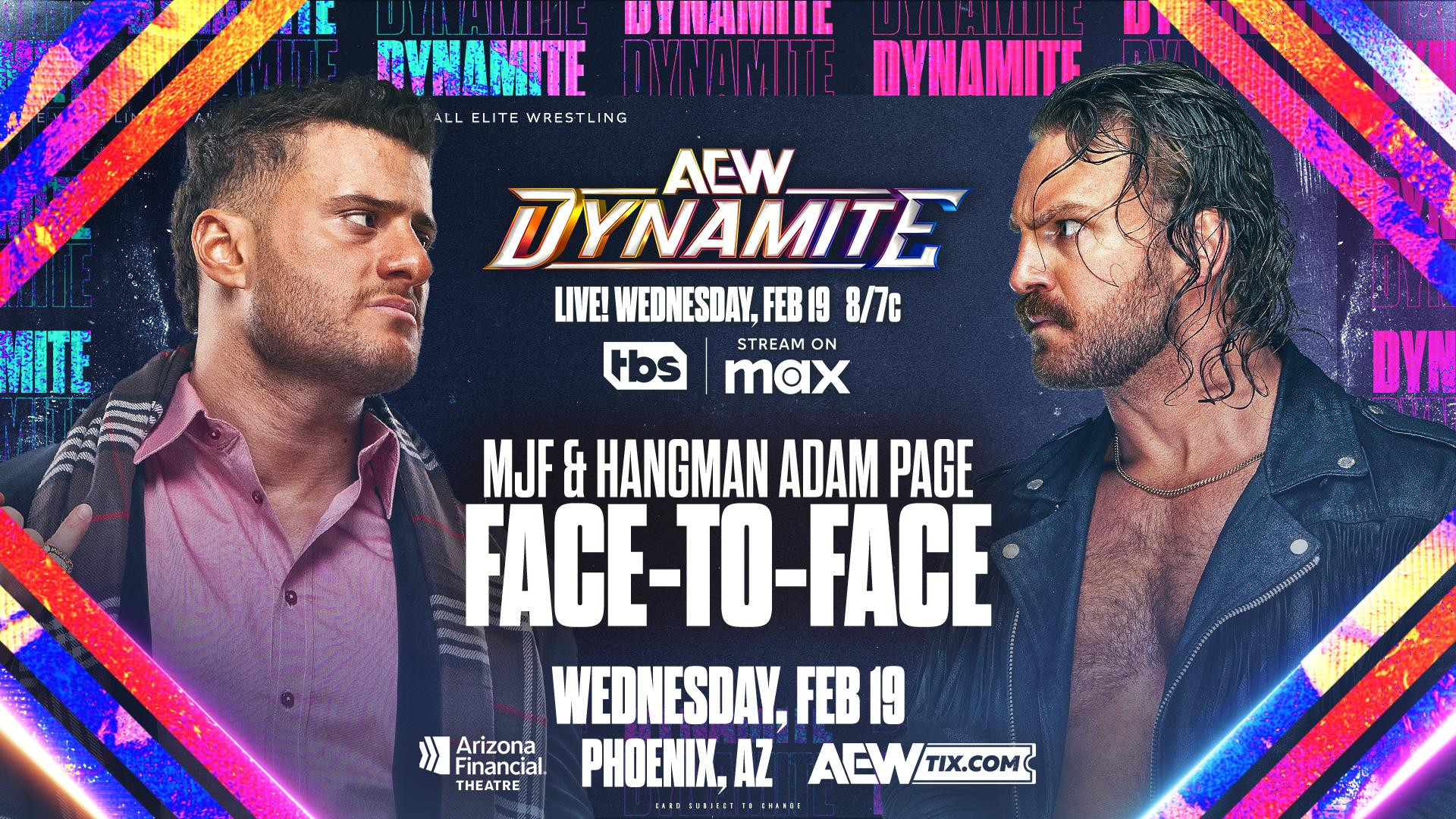 MJF And Hangman Face-To-Face, Trios Match Set For Next Wednesday's AEW Dynamite | Fightful News