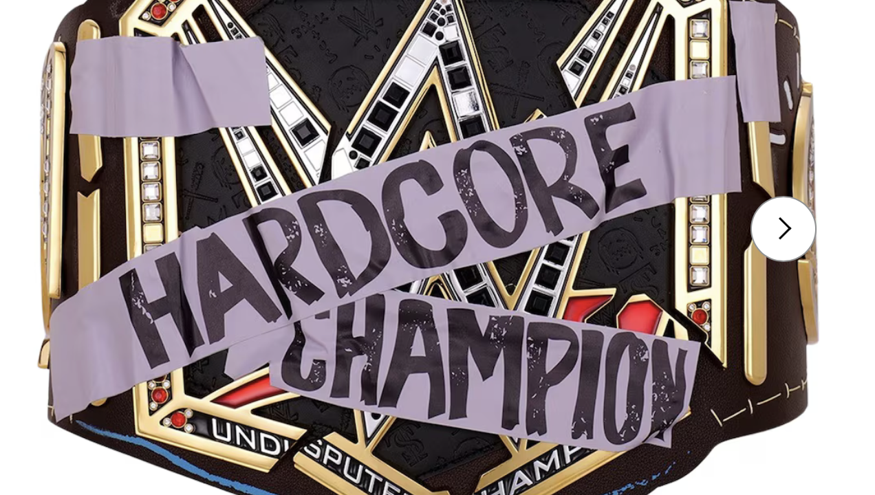 Travis Scott's Cactus Jack x WWE Hardcore Replica Title