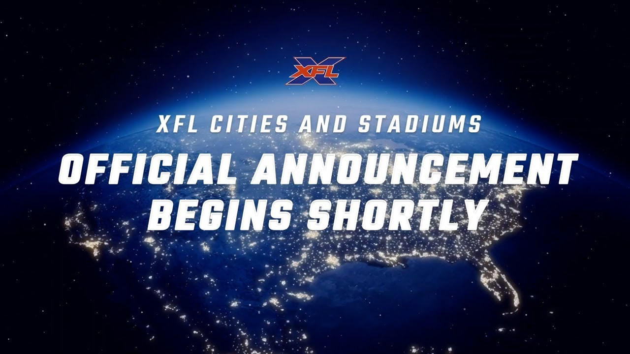 Live Xfl Cities And Stadiums Official Announcement Fightful News