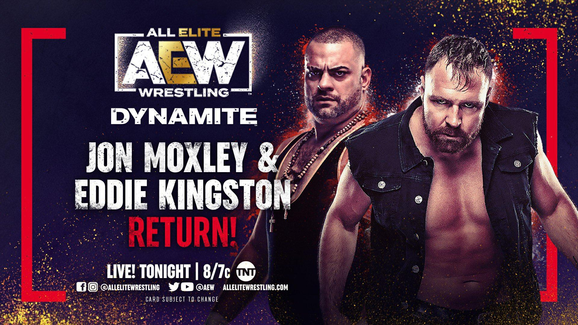 Jon Moxley And Eddie Kingston Segment Added To 4 21 Aew Dynamite 