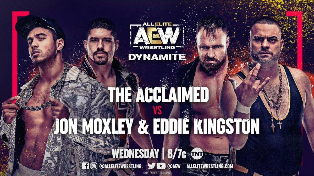 AEW Dynamite 5/19/21 Results Moxley and Kingston vs. The Acclaimed ...