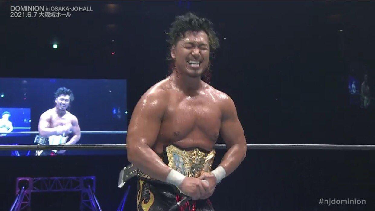 Shingo Takagi Wins IWGP World Heavyweight Championship At NJPW Dominion ...