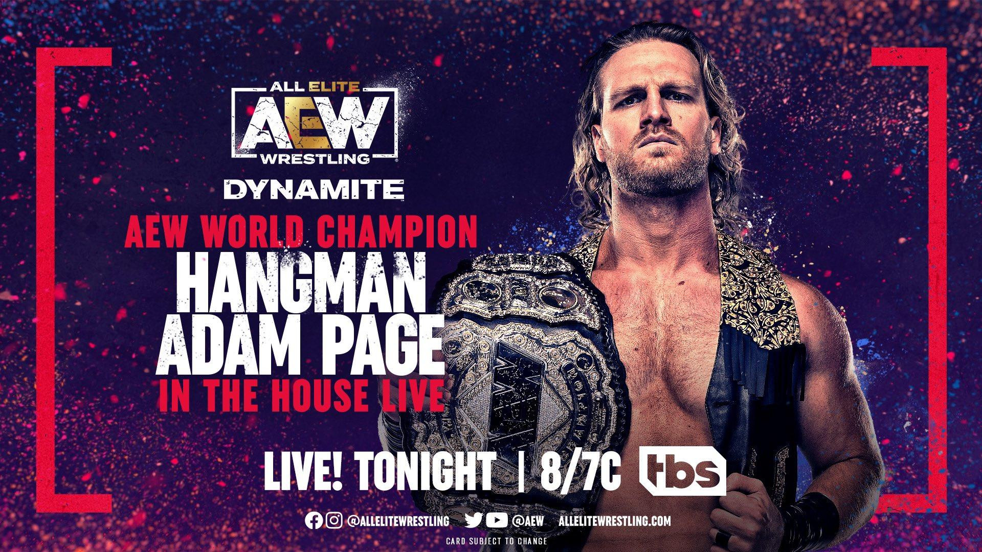 Hangman Adam Page defeated Bryan Danielson to retain World Title on AEW  Dynamite - Wrestling News