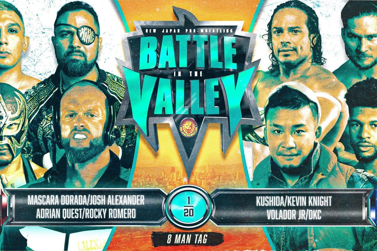 Josh Alexander, KUSHIDA, Rocky Romero, And More Set For Eight-Man Tag At NJPW Battle In The Valley 