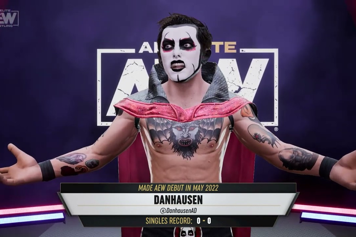 Danhausen Can Curse Unfortunate Souls That Pull Him From Under The Ring In  AEW Fight Forever