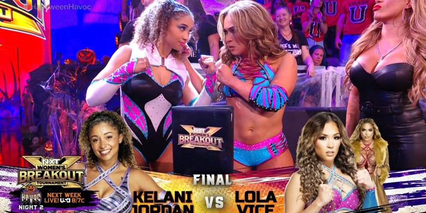 Lola Vice & Kelani Jordan To Meet In NXT Women's Breakout